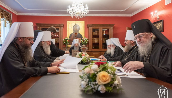 Sfântul Sinod al Bisericii Ortodoxe Ucrainene. Imagine: news.church.ua