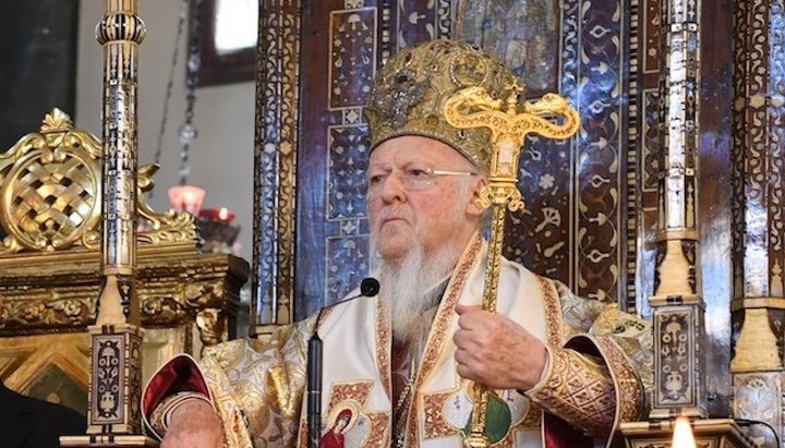 Константинопольський патріарх Варфоломій. Фото: patriarchate.org