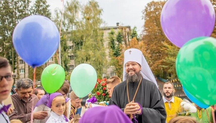 Встреча архиереев в Житомирском Крестовоздвиженском кафедральном соборе. Фото: zhytomyr-eparchy.org