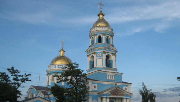 Свято-Вознесенський собор УПЦ в Ізюмі. Фото: izum.church.ua