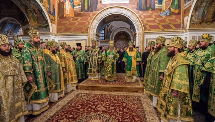 Торжества по случаю дня памяти преподобного Нестора Летописца возглавляет Блаженнейший Митрополит Онуфрий. Фото: news.church.ua