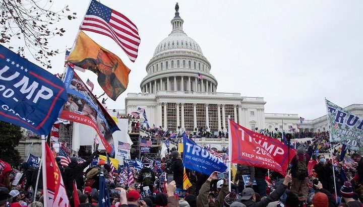 Протести у Вашингтоні 6 січня 2021 року Фото: orthodoxtimes.com