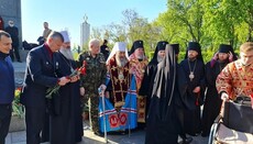 У День Перемоги в Києві Предстоятель очолив панахиду за загиблими воїнами