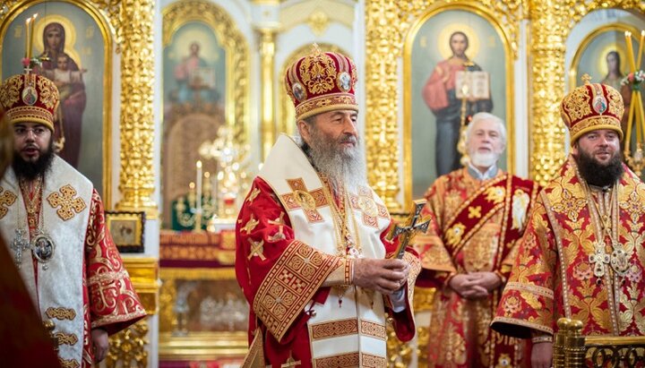 Блаженнейший Митрополит Онуфрий в Зимненском монастыре. Фото: news.church.ua