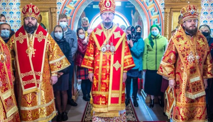 Божественна літургія смт. Привольний Республіки Білорусь. Фото: news.church.ua