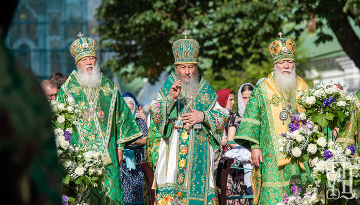 У день свого тезоіменитства Предстоятель УПЦ подякував за привітання і підтримку. Фото: news.church.ua