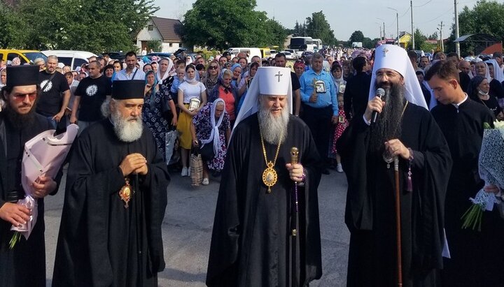 ვინიცკის ეპარქიაში ჩატარდა ტრადიციული ლიტანიობა კალინოვსკის ჯვრისკენ