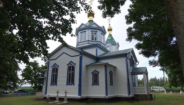 Храм в честь Рождества Иоанна Крестителя в Дудкином Гаю. Фото: страница Полтавской епархии УПЦ в Facebook.