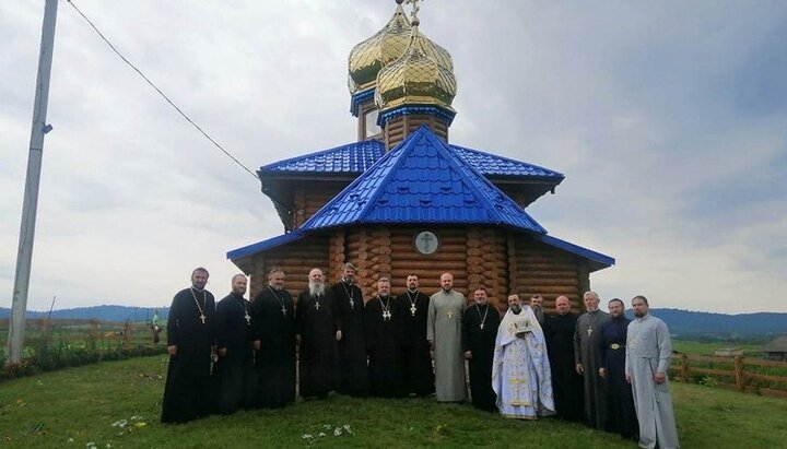 Храм Почаевской иконы Пресвятой Богородицы в с. Верхняя Яблонька. Фото: upc.lviv.ua