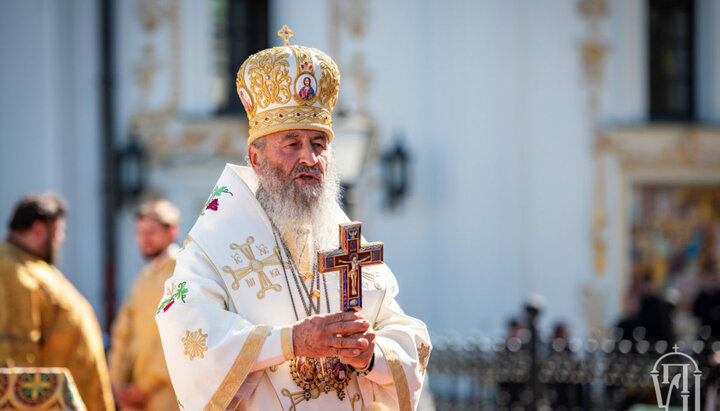 Литургия в Киево-Печерской лавре. Фото: news.church.ua