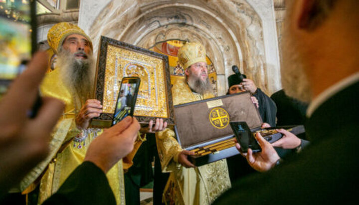 Делегация УПЦ приняла участие в интронизации Митрополита Иоанникия. Фото: news.church.ua