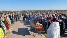 Нардепа Антона Полякова отпели в Спасо-Преображенском соборе УПЦ Чернигова