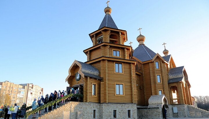 Благовещенский храм УПЦ в Горловке. Фото: gorlovka-eparhia.com.ua