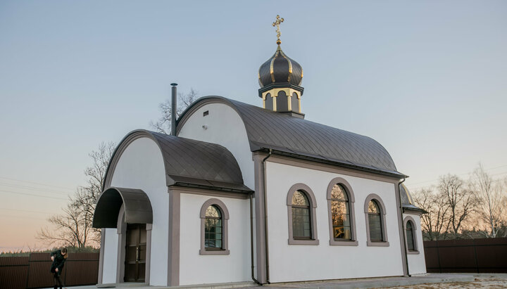 Храм в честь иконы Божией Матери «Живоносный Источник» в с. Рыхта. Фото:facebook.com/MitropolitAntoniy 