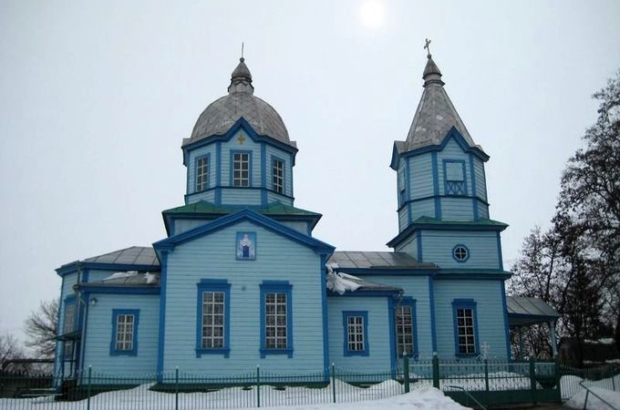 Церковь в честь Покрова Пресвятой Богородицы в селе Плоское (1889)