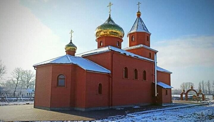 Церковь УПЦ в честь Амфилохия Почаевского в Мельниках-Речицких. Фото: Фото: Facebоok-страница БФ «Фавор».