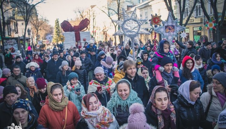 Парад різдвяних колядок. Фото: news.church.ua