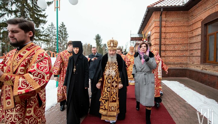 Блаженніший звершив літургію в Тетянинському храмі Свято-Анастасіївського жіночого монастиря. Фото: news.church.ua