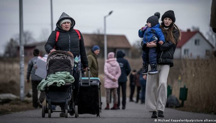 В основном приют в монастырях находят женщины с детьми. Фото: Michael Cappeler