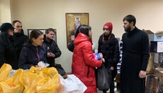 В Полтавском епархиальном управлении открыли центр распределения гумпомощи