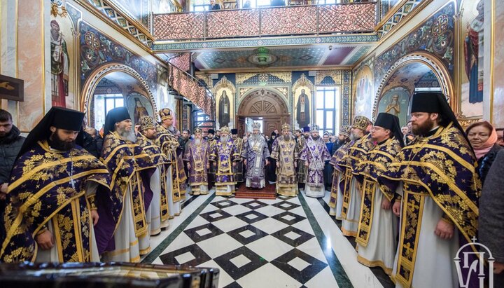 Блаженніший очолив літургію у київській Лаврі у 4-ту Неділю Великого посту