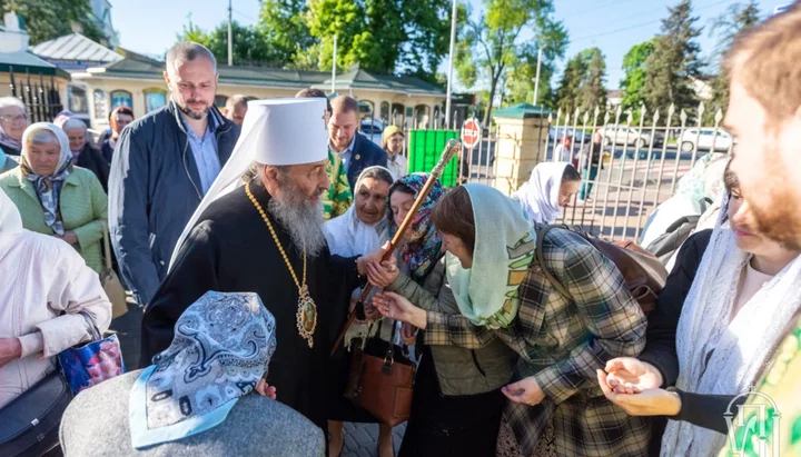 Предстоятель УПЦ: Преподобний Феодосій молиться за мир на українській землі