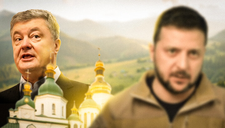 Порошенко продовжує розігрувати церковну карту, йдучи проти позиції Зеленського. Фото: СПЖ