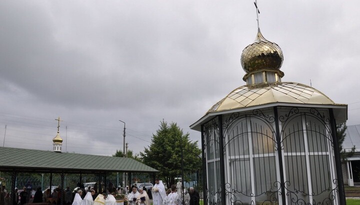 Новый храм-часовня Украинской Православной Церкви во имя Архангела Гавриила. Фото: eparhia.site