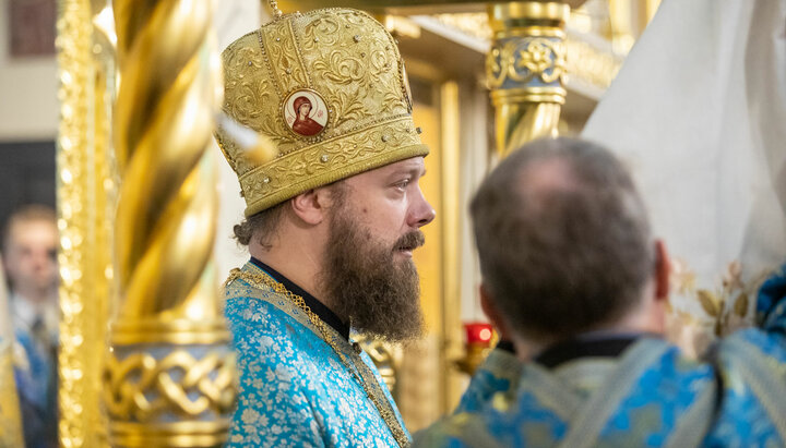 Епископ Арцизский Виктор на Литургии в Знаменском соборе Нью-Йорка. Фото: пресс-служба РПЦЗ