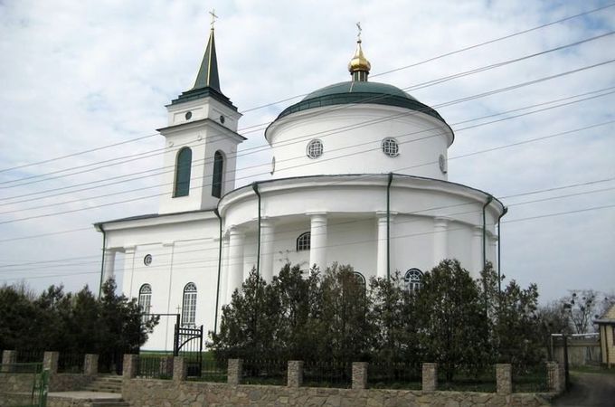 Церковь во имя святой Троицы в городе Богуслав (1861)