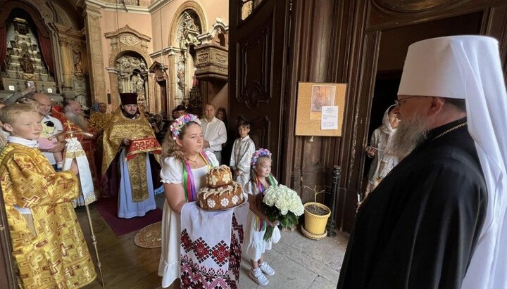 Визит митрополита Мелетия в украинские общины Португалии. Фото: пресс-служба ОВЦС УПЦ