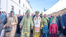 Блаженнейший возглавил торжества в честь Собора преподобных Ближних пещер