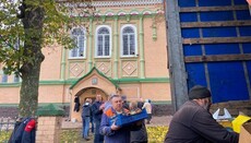 Рівненська єпархія відправила до Святогірської лаври понад 20 тонн допомоги