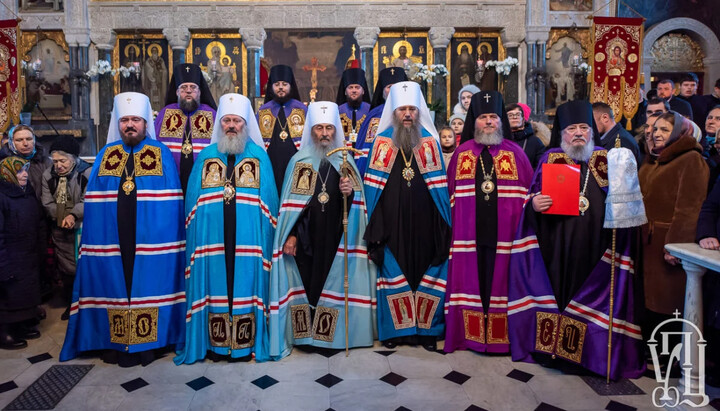 Предстоятель УПЦ возглавил епископскую хиротонию в Киево-Печерской лавре