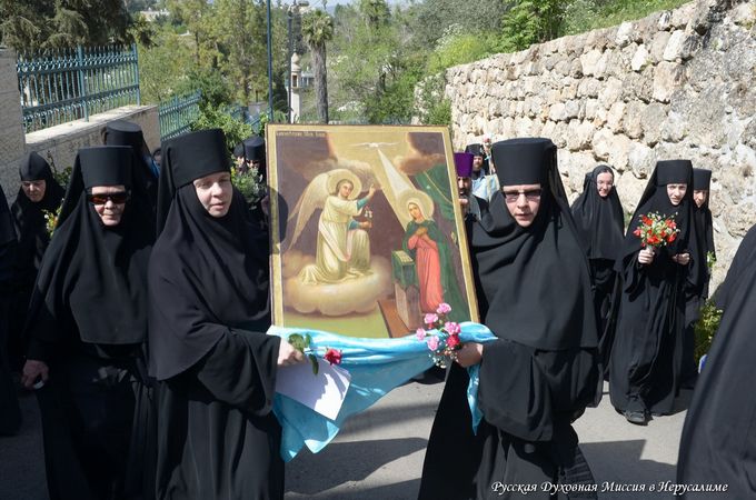 В Єрусалимі пройшло свято Цілування, встановлене в XIX в. начальником Руської духовної місії