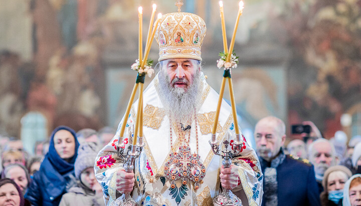 Предстоятель УПЦ Блаженнейший Митрополит Онуфрий. Фото: church.ua