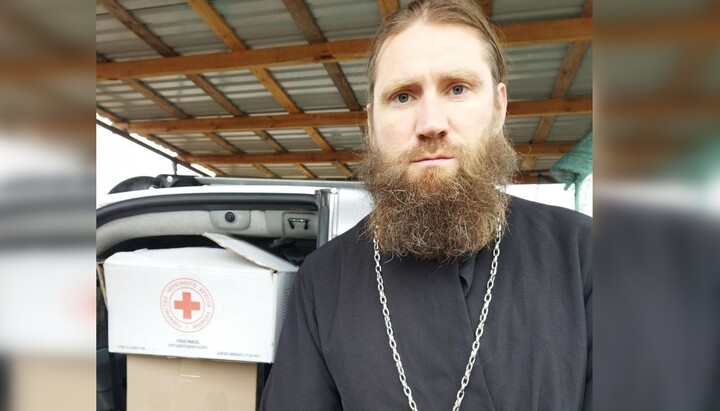 В Запорожской епархии привезли жителям прифронтовой зоны продукты и лекарства