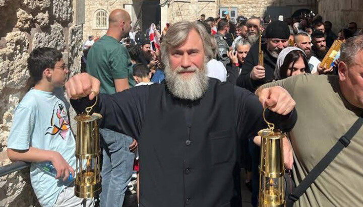 Protodeacon Vadym Novynskyi. Photo: t.me/v_novynskyi