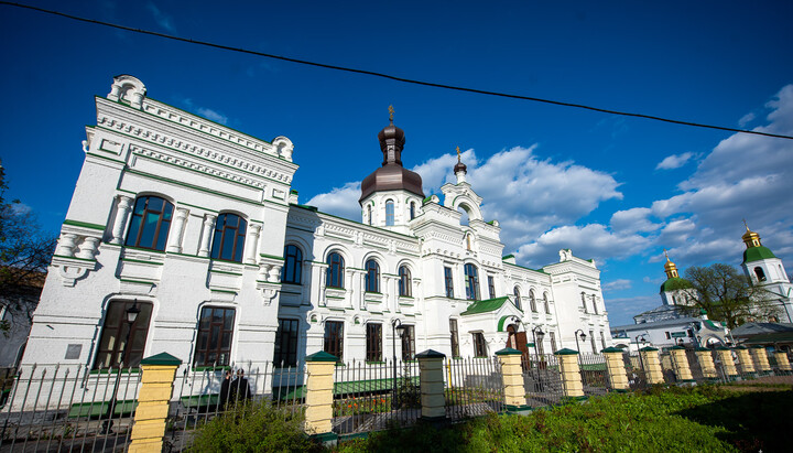 Храм Агапіта Печерського в Києво-Печерській лаврі. Фото: УПЦ