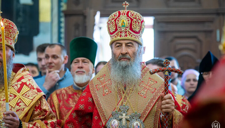 Предстоятель очолив всенічне бдіння в Києво-Печерській лаврі