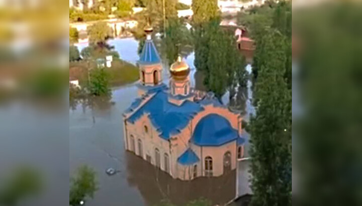 Храм УПЦ в честь иконы Божией Матери «Касперовская» в Херсоне. Фото: news.church.ua