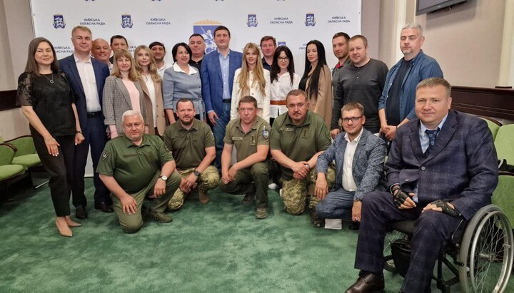 კიევის რეგიონალური საბჭო. ფოტო: страница Титикало в Facebook