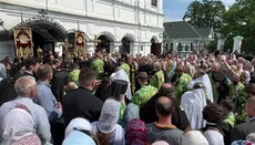 Блаженніший очолив службу в Лаврі в день пам'яті Агапіта Печерського