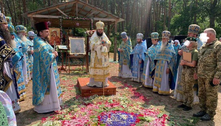 Урочистості на честь чудотворної ікони Богородиці. Фото: t.me/Konotopskaeparhia