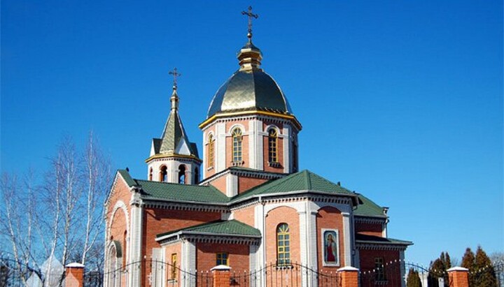 Храм в Бородянке. Фото: church-site.kiev.ua