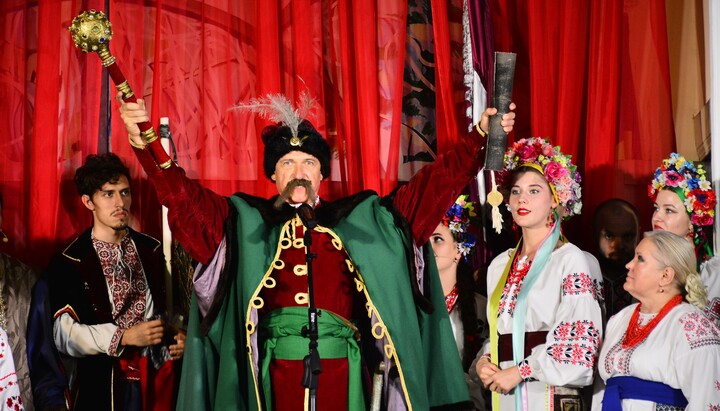 Concert in the Kyiv-Pechersk Lavra, dedicated to the anniversary of the Assumption Cathedral. Photo: page of the National Reserve "Kyiv-Pechersk Lavra" in Facebook