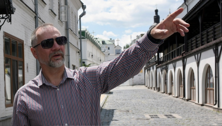 Acting Director of the Kyiv-Pechersk Lavra Reserve Maksym Ostapenko. Photo: ukrinform.ua