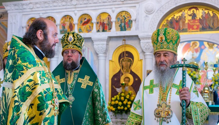 Предстоятель УПЦ Блаженніший Митрополит Онуфрій. Фото: news.church.ua