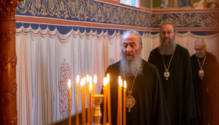 Божественная литургия перед заседанием Священного Синода УПЦ. Фото: news.church.ua