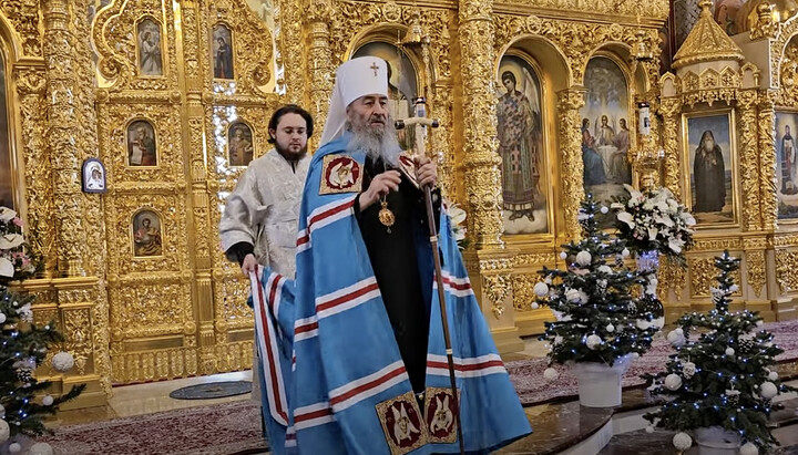 Блаженнейший Митрополит Онуфрий в Банченах. Фото: скриншот с YouTube-канала Банченского монастыря